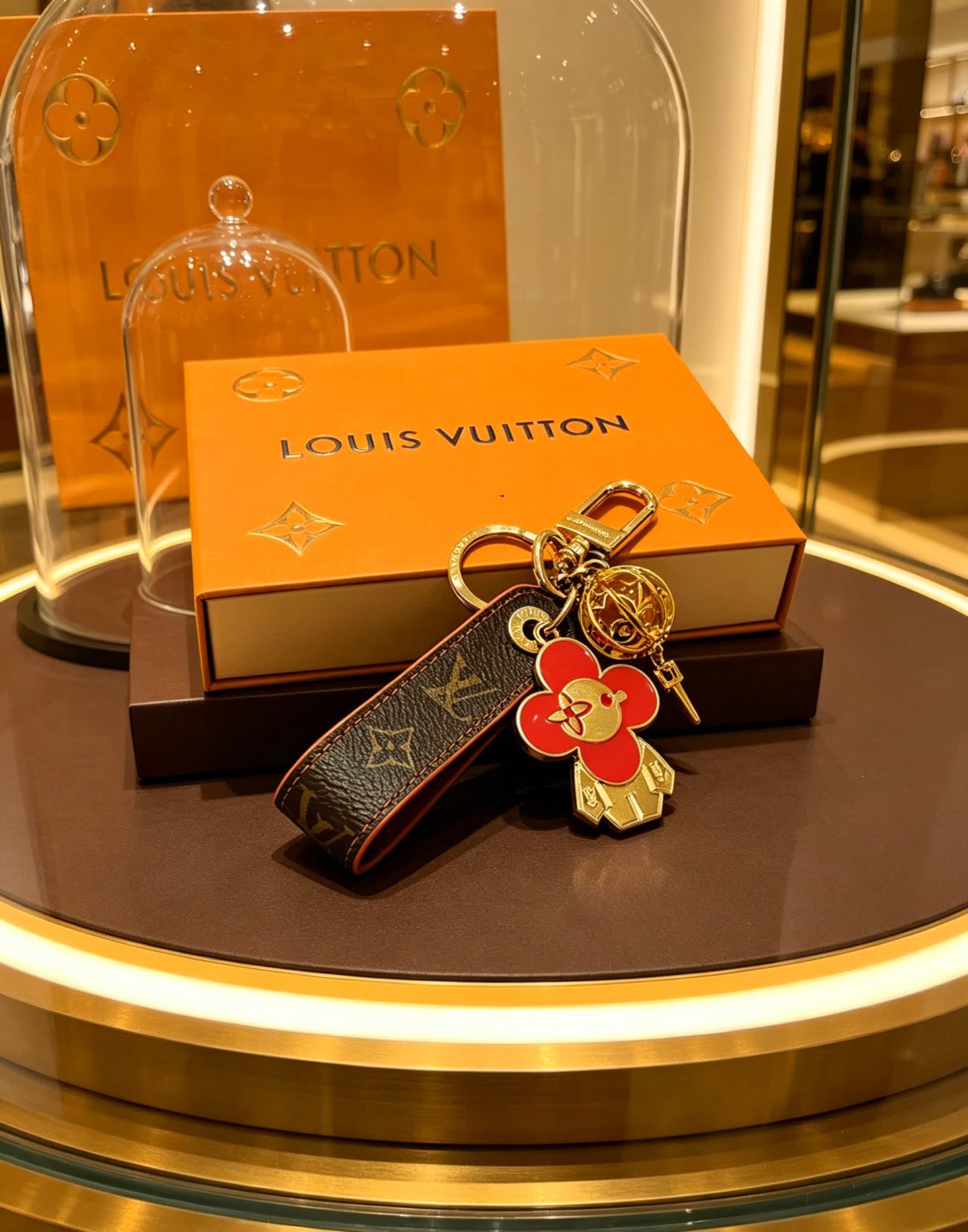 Louis Vuitton Keychain with Sanrio Character